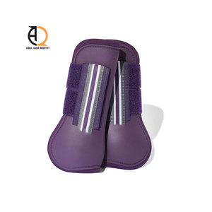 Protège-tendons de cheval à taille ajustable, bandages de protection pour les jambes de cheval, protège-tendons réglables pour chevaux - Product Image 5