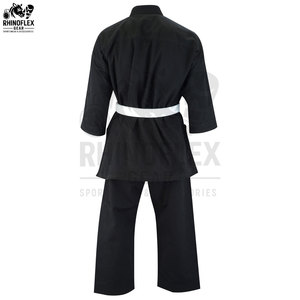 Uniformes de karate con logotipo personalizado a precio de venta al por mayor uniformes de karate de diseño premium de alta calidad hechos en Pakistán - Product Image 2