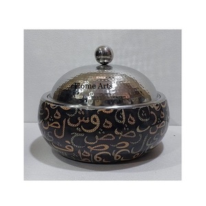 Juego de 2 ollas calientes de acero inoxidable con tapa de madera, olla caliente de forma redonda, olla caliente de diferentes tamaños para uso en reuniones - Product Image 2