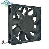 Ventilateur axial silencieux 120 mm 120*120*25 mm 12025 5V 12V 24V 48V DC sans balais pour carte graphique, machine et ordinateur