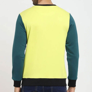 เสื้อสเวตเตอร์คอกลมสำหรับผู้ชายผ้าฝ้าย100% ทันสมัยเสื้อผ้าสำหรับฤดูหนาวสวมใส่สบายและทนทานสำหรับชุดลำลองและชุดทำงาน - Product Image 2