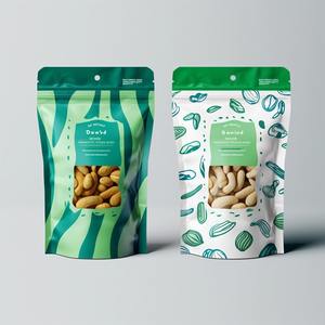 Bolsas de Almacenamiento de Alimentos con Cierre Zip, Impresas en Grabado Mate Blanco, Aptas para Alimentos, de Aluminio y Mylar - Product Image 1