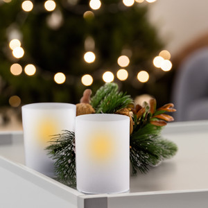 HST0406FR - Frosted Glass <b>Hurricane</b> <b>Candle</b> Shade Chimney Tube [No Bottom] - 4 x 6 - Product Image 4