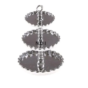 High Quality Eco-Friendly Rounded Cake Serving Stand Tableware Decoration <b>Tool</b> - Product Image 1