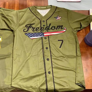 Yüksek kalite Custom Made erkek beyzbol forması beyzbol formaları - Product Image 1