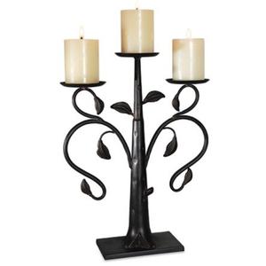 Accessoires de décoration pour mariage et maison Porte-bougie chauffe-plat Support votif en métal Offre Spéciale Bougeoir incurvé à la main de meilleure qualité - Product Image 3