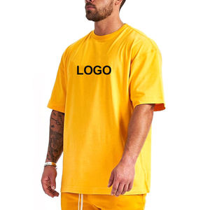 T-shirt en gros impression de logo personnalisé 100% coton t-shirt pour hommes - Product Image 5