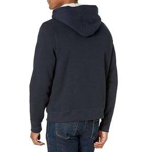Cremallera térmica hasta invierno manga larga 100% algodón Streetwear hombres sudaderas con capucha de Pakistán venta al por mayor superventas 2025 - Product Image 6