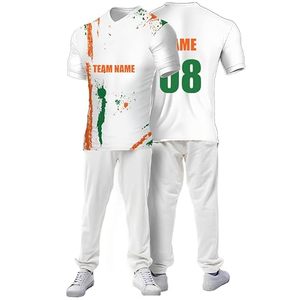 Vêtements personnalisés Chemises de haute qualité Jersey uni Vêtements de sport athlétiques Vêtements de sublimation Maillots unis Uniformes de cricket - Product Image 1