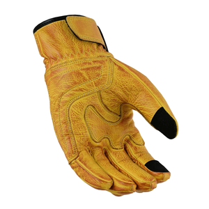 Dual Protect Men's Winter Leather Motorbike Gloves with Hard Knuckles Touchscreen Custom Auto Racing Motorcycle Wear for Bikers - Product Image 5