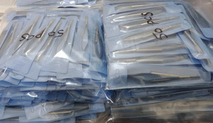 Tijeras de resorte para cejas multicolor de calidad 100%, tijera de resorte para recortar cejas de nuevo estilo - Product Image 6