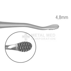 Lima de hueso Dental de ortodoncia de primera calidad, instrumento de acero inoxidable de grado médico Manual hecho a mano, Metal DE SEGURIDAD reutilizable Med - Product Image 5