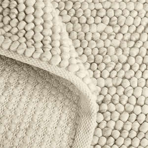 Alfombras Modernas de Lana Natural, Tejidas a Mano, con Diseño de Bucle, Alfombras de Lana Hechas a Mano con Diseño de Bucle para Sala de Estar - Product Image 3