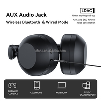 Casques de jeu 2,4 GHz à longue autonomie, sans fil BT5.3 et filaires double mode, avec suppression du bruit, étanches IPX-5 pour mobile, sport et aviation