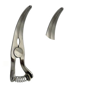 Pinzas Quirúrgicas de Acero Inoxidable de Grado Quirúrgico, Manuales, Atraumáticas, para Vasos Cardiovasculares, Acabado Dall, Curvas, Puntiagudas, Tipo Bulldog, con Certificación CE - Product Image 5