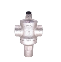 Vanne de réduction de pression d'eau et d'air à diaphragme à piston en bronze à action directe, haute capacité, 10 bars, OEM, BOWLING PRV-116RE