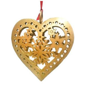 Personalizado al por mayor decorativo árbol colgante grande Metal dorado diseño decorativo árbol de Navidad suministros colgantes - Product Image 6