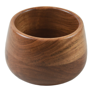 Bols à pâte remplis de cire en bois de manguier naturel et d'acacia pour les mariages de Noël Bougeoirs élégants Lanternes Centres de table - Product Image 1