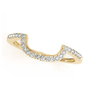 Ensemble de bijoux de mariée en or jaune 14 carats avec halo de diamants de forme carrée taille coussin de 0,67 carat - Product Image 3