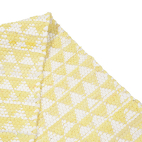 Nordic Style Quaste Baumwolle Chindi Rag Teppich Streifen Muster Hand gewebter Teppich Wasch barer Baumwoll teppich für Halle Wohnzimmer Küche Be
