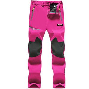 Pantalon Softshell doublé en polaire de haute qualité pour hommes-Pantalon de randonnée d'hiver à séchage rapide - Product Image 1