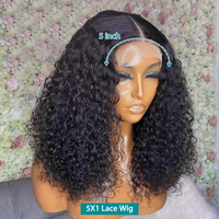 Perruques de Cheveux Humains Bouclés 13x4 Lace Front pour Femmes Noires – Perruque Frontale Bouclée HD 13x6 à Prix Usine avec Baby Hair