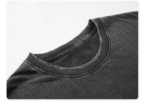 Camisetas para Hombre 100% Algodón Supima, Tela de Doble Cara con Amoníaco, Ropa Personalizada, 220gsm, Manga Corta, Corte Holgado, Antiarrugas, Secado Rápido - Product Image 4