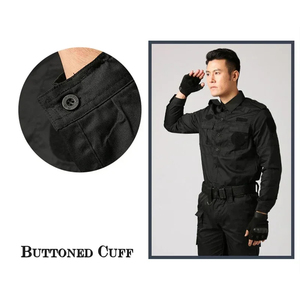Security <b>Guard</b> Workshop Outdoor Training <b>Uniforms</b> Summer Autumn Short & Long Sleeve Options - Product Image 6
