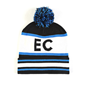 2026 Winter Hat Hot Selling <b>Beanie</b> Custom Logo Acrylic Knit Jacquard <b>Beanie</b> Hat Wholesale iow moq - Product Image 5