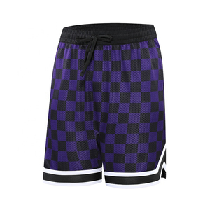 2024 surdimensionné hommes maille Shorts séchage rapide couleur personnalisée et taille hommes Street Wear maille Shorts pour hommes en gros personnalisé - Product Image 6