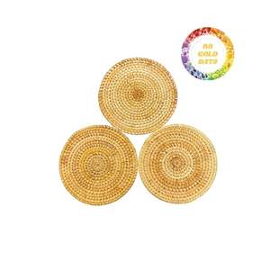 ที่ชาร์จจานหวายสวยงามทำมือในเวียดนามเหมาะสำหรับจัดโต๊ะอาหารและตกแต่งสไตล์บ้าน - Product Image 2