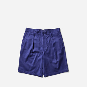 กางเกงขาสั้นลำลองผ้าคอตตอนผสมสำหรับผู้ชาย ทรงพอดีตัว เอวยางยืดระดับกลาง กระเป๋าระบายอากาศได้ดี ลายทวิลสปอร์ตสีพื้น เคลื่อนไหวได้อย่างอิสระ - Product Image 1