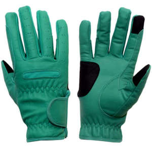 Guantes ecuestres de cuero súper suave Guantes ecuestres transpirables de nuevo diseño con servicios de OEM y ODM para mayor comodidad - Product Image 3