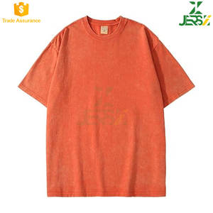 Camiseta de hombre pesada de gran tamaño personalizada OEM de alta calidad, camiseta de verano con diseño de polvo Flash en relieve con estampado DTG grande - Product Image 3