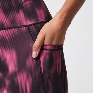 Newest Breathable Leggings Custom Sublimation Cotton Leggings Women High Elastic Yoga Pants <b>Tights</b> Quick Dry Leggings - Product Image 4