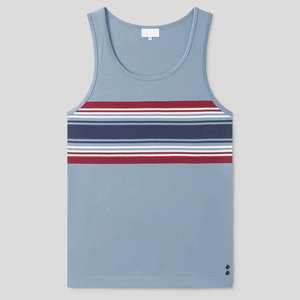 Débardeur décontracté d'été pour homme Streetgrace, en coton respirant, impression de logo 3D personnalisée, vêtements de sport OEM, grandes tailles, vente en gros - Product Image 3