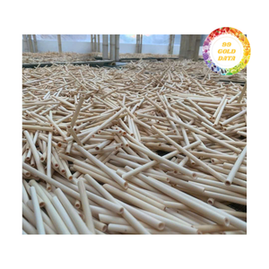 หลอดไม้ไผ่พื้นผิวเรียบมีหลายขนาด-ใช้งานได้ยาวนานน้ำหนักเบาและทำความสะอาดง่ายอุปกรณ์ดื่มจากธรรมชาติ - Product Image 5