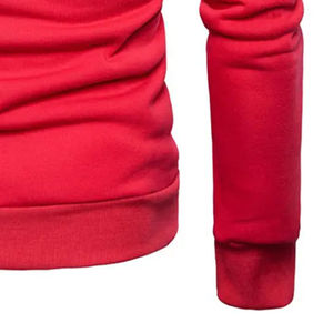 Sweat à capuche pour hommes et femmes de qualité supérieure 100% coton hiver Style décontracté doux chaud col à capuche broderie plaine teint basiques coton - Product Image 6