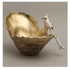 Bol à chocolat en métal fait main au design moderne, élégant et luxueux, de haute qualité, compatible lave-vaisselle, pour la maison, les restaurants et les mariages - Product Image 2