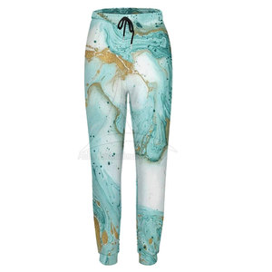 Custom Print Logo Women Sublimation <b>Trouser</b> Winter Mid Waist Flat Front 100% Cotton Eco-Friendly Pakistan Manufacture - Product Image 1