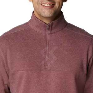 Nuevo diseño Mejor sudadera Media cremallera Bajo MOQ Basics Sudadera Media cremallera A precio al por mayor Hecho en Pakistán - Product Image 4