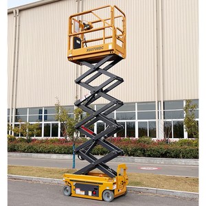 Plataforma Elevadora de Tijera Móvil Hidráulica XG0708DC de 7 m con Baterías de Plomo-Ácido de 115 Ah para Hoteles, Nueva Condición, Venta de Elevador de Tijera - Product Image 2