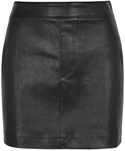 Casual <b>Summer</b> Eco-Friendly Breathable Women's High Quality Thick Leather Knee-Length <b>Skirt</b> - Product Image 3