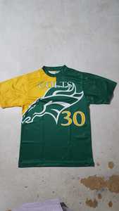 Pak New Hommes Long Coton Spandex Jersey Broderie Personnalisée O-Neck Dip Dyed T-Shirt avec Logo Imprimé Vraies Photos - Product Image 6