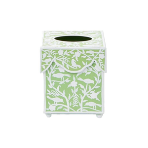 Bone Inlay Eco-Friendly <b>Napkin</b> Holder & Tissue <b>Dispenser</b> Box Party Use Classic Style Crescent Crafts - Product Image 1
