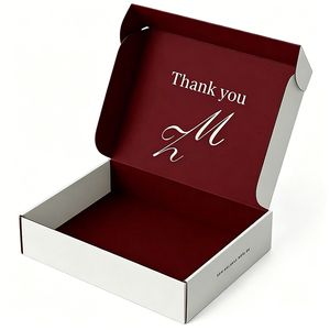 Custom Logo Printed Corrugated <b>Shipping</b> Boxes Adhesive Mailer <b>Box</b> with UV Printed - Product Image 1
