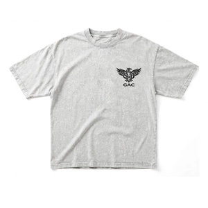 T-shirt pour homme à col rond délavé, manches courtes, imprimé graphique, style streetwear décontracté vintage, vêtements en gros, vêtements personnalisés - Product Image 3