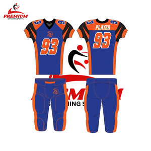 Maillot de football américain pour équipe sportive, manches courtes, respirant, séchage rapide, antibactérien, anti-UV, 240g, personnalisable pour hommes - Product Image 2