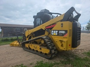 Chargeuse sur pneus Caterpillar 299D avec attache de godet - Product Image 1