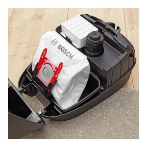 Aspirateur sans sac Bosch SERIE 6, 850W, 4 L, électrique, sec, noir et rouge, technologie cyclonique, filtre HEPA - Product Image 6